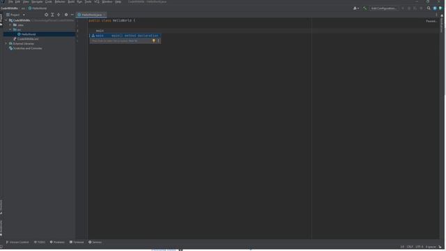 First Program | Hello World | Java for beginners | intellij