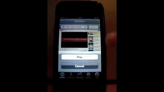 Playing flash videos on YouTube with iPhone