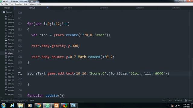 Creating a Simple HTML5 Game in Phaser From Scratch - Adding Score to the Game