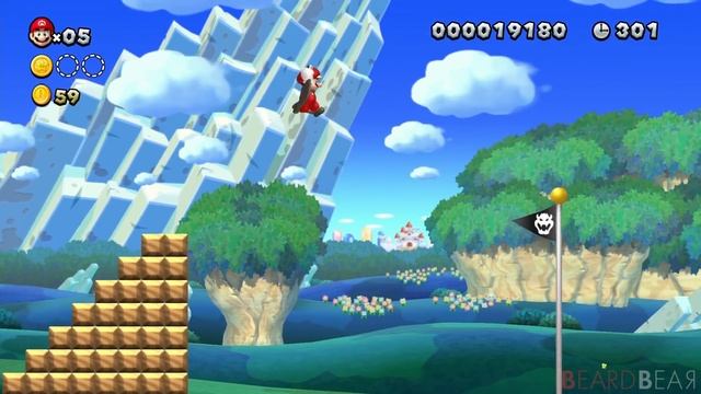 Evolution of Mario Hitting the Top of the Goal Pole (1985-2021)
