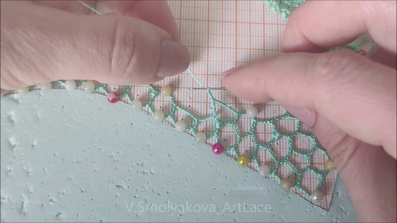 Сеточка. Второй ряд. Формирование нерегулярности по регулярному ряду сеточки. Часть 14.