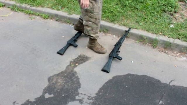 Краш-тест АК74 фирмы ЛСТ и Калаш  Crash test AK74 firm LCT and Kalash