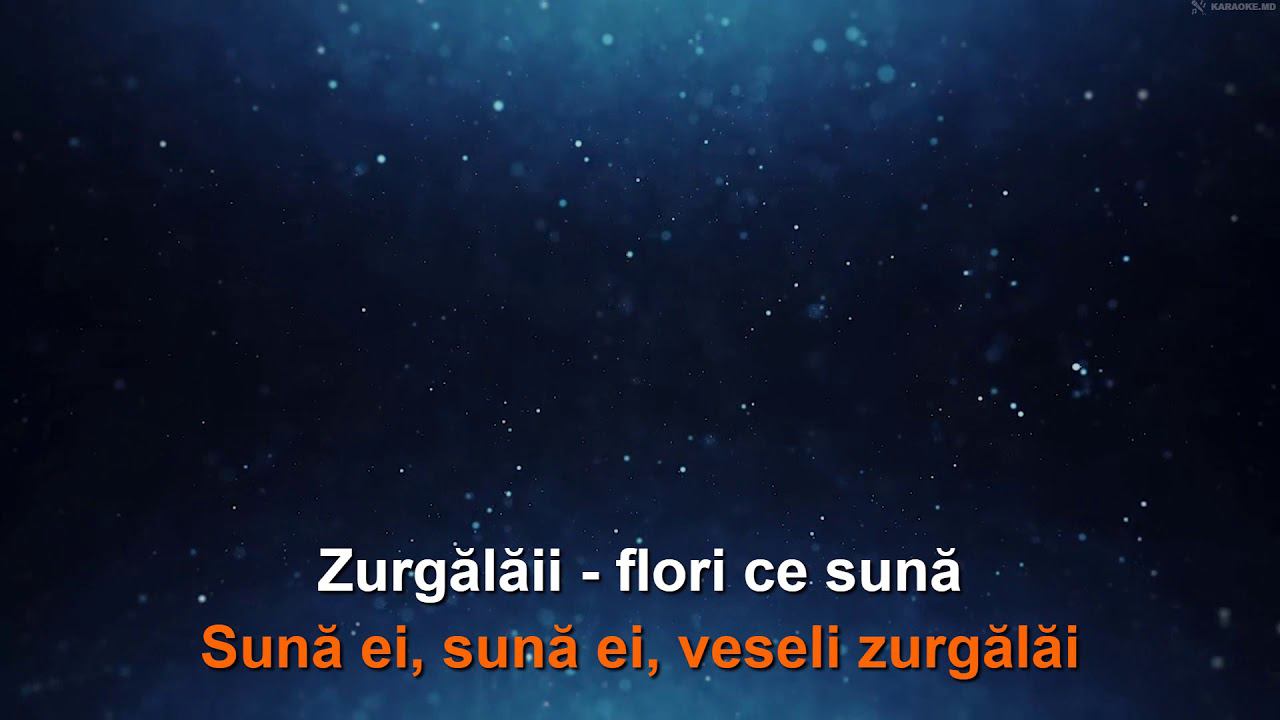 Zurgălăi, zurgălăi.