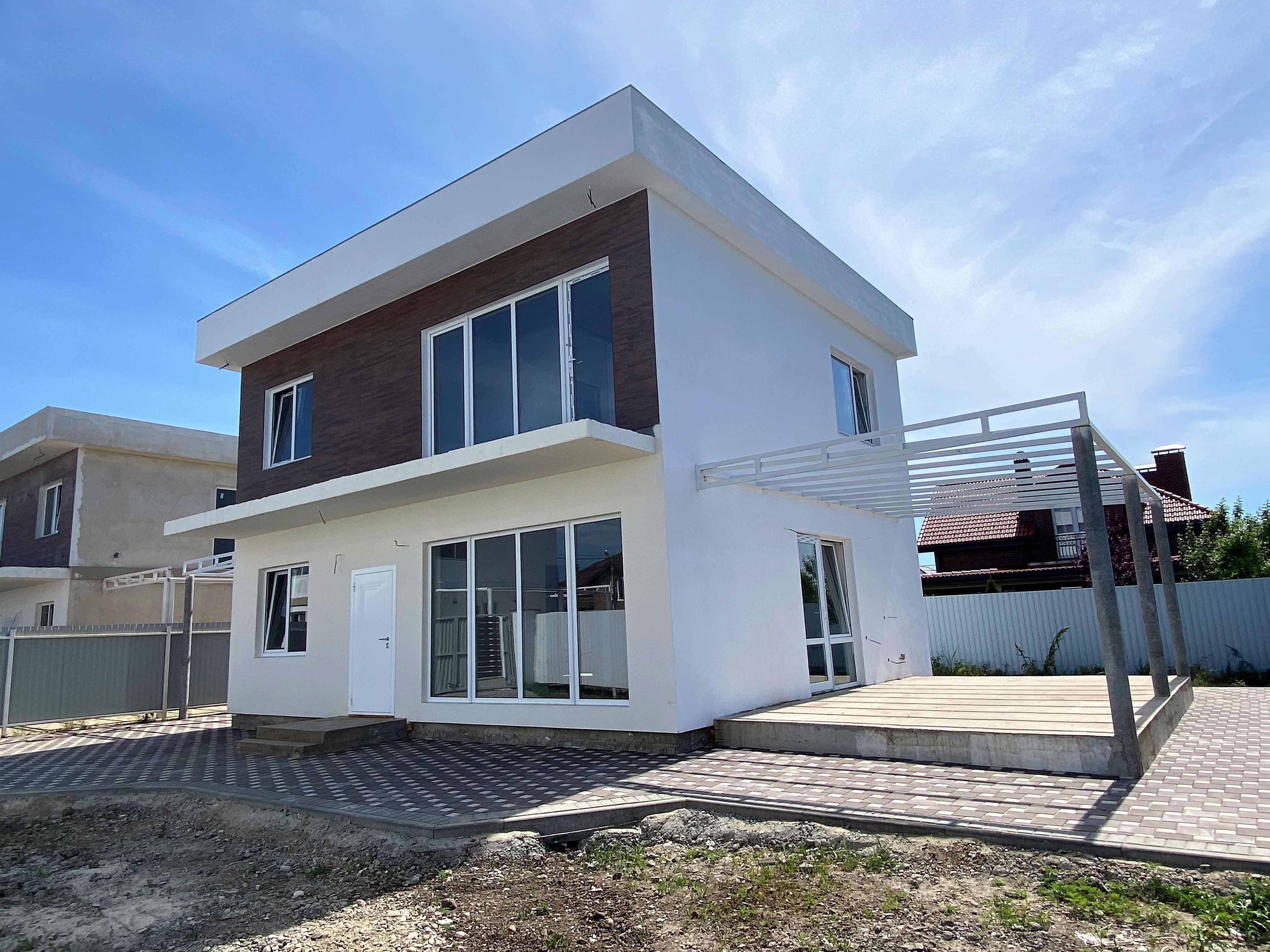 Купить дом р-н Немецкой деревни, Краснодар, 130 м2, 4 сотки ИЖС, 10 200 000 руб
