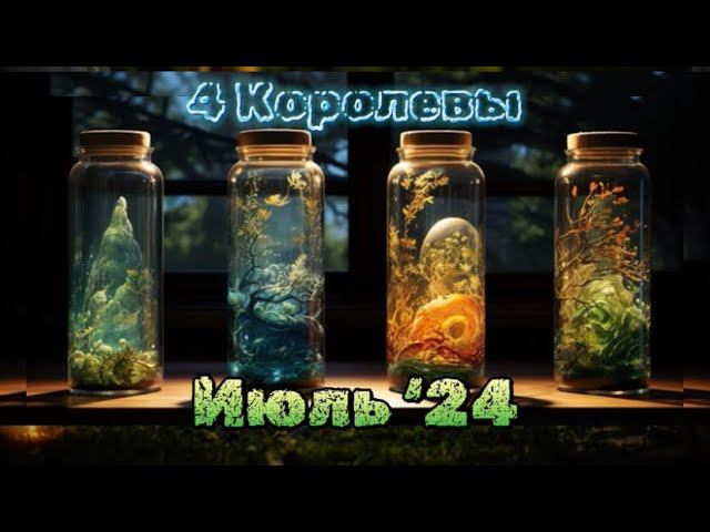 4 Королевы  Июль ‘24  Таро расклад