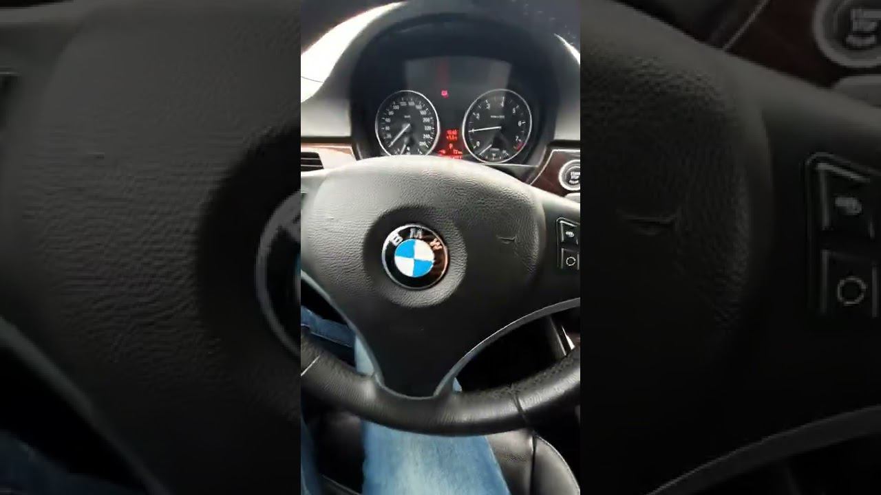 Запуск БМВ Е90 без ключа. Starting a BMW e90 without a key.