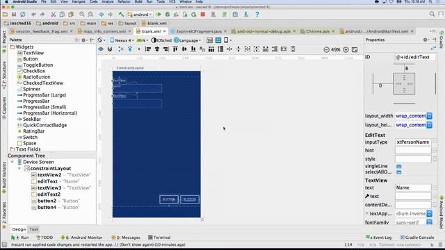 Layout Editor & Constraint Layout