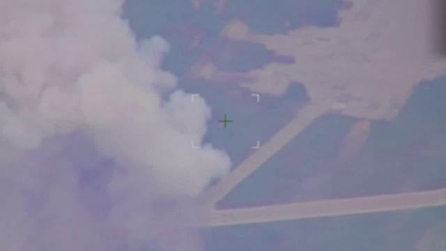 Удар по Миг-29 на аэродроме Авиаторское.