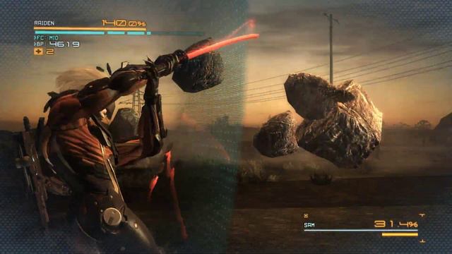 Metal Gear Rising  Revengeance - GigaChad Jetstream Sam Fight - Revengeance Difficulty