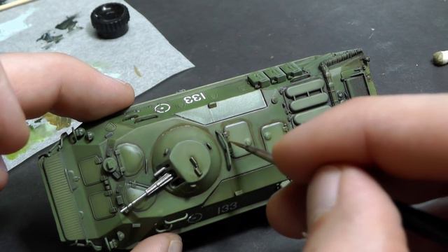 BTR 70 - 1/72 Trumpeter - Armored Fighting Vehicle Model