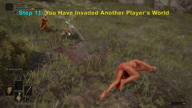 Elden Ring: How to Invade Other Player's World by Attacking Helpers For Festering Bloody Finger