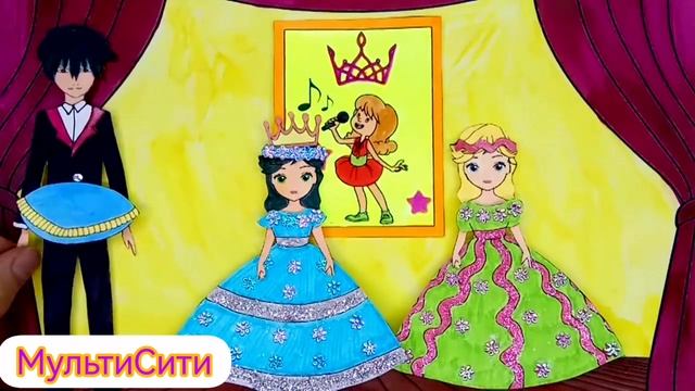 Какие платья выберут девочки для концерта?