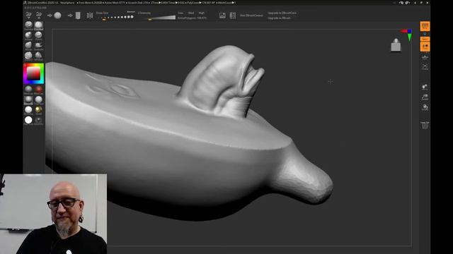Create a Xeno-Guac Character #withme! - Sculpting, 3D Printing, & ZBrushCoreMini - T.S. Wittelsbach
