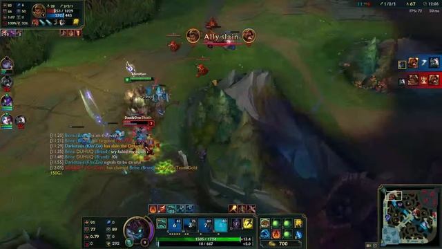 Гайд по топлейну(часть 2), игра за танка (маокай), основы победы.