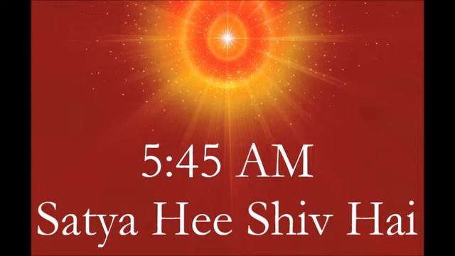 5 45 am BK Traffic Control Song Saturday Satya Hee Shiv Hai