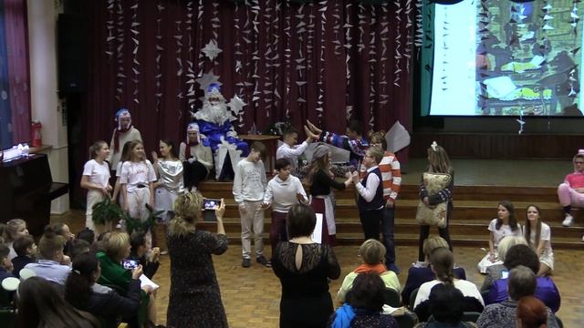Гимназия 11 г. Королев, Зимняя сказка, 27 декабря 2019 года