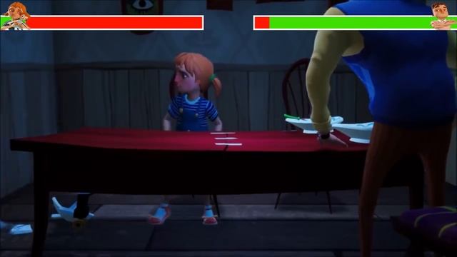 Hello Neighbor Hide and Seek with healthbars