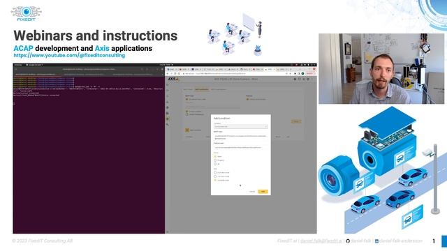 AXIS camera MQTT Tutorial with Barcode Scanner and video overlay