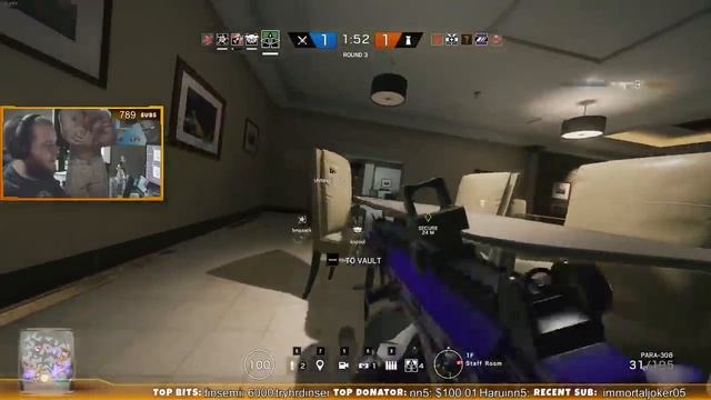 1v5 CLUTCH!? Hova Goes Hard In The Paint! Rainbow 6 Siege
