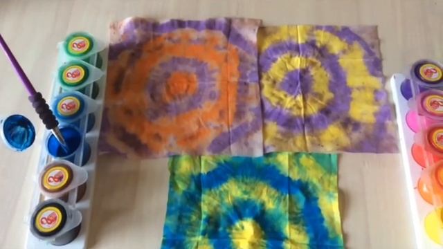 Tie N Dye | Shibori Art | How to do Tie n Dye with Kids | Batik Print | Bandhani | Easy Hacks !