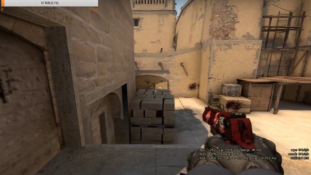 Катаем CS GO без интерфейса! Сможем ли мы выиграть хоть 1 игру??