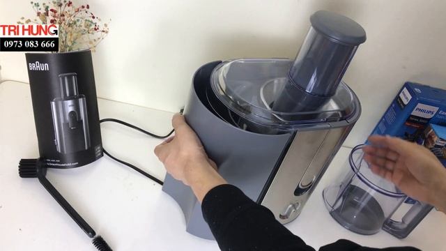 Máy ép hoa quả Braun J700 công suất lớn cho nhà hàng