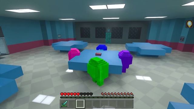 ¿Quién es el IMPOSTOR de AMONG US en MINECRAFT? ? AMONG US en MINECRAFT