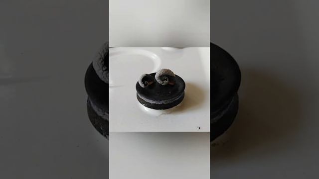 Химические опыты дома: фараоновы змеи (горение глюконата кальция)
