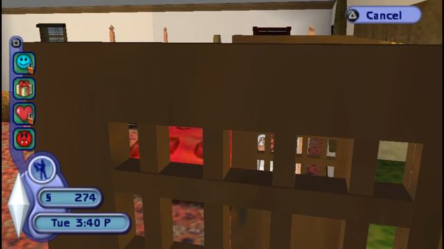 Let's Play The Sims 2 PsP Part 10 (Vampirism and Cow Stuffs Part 2 of 2)