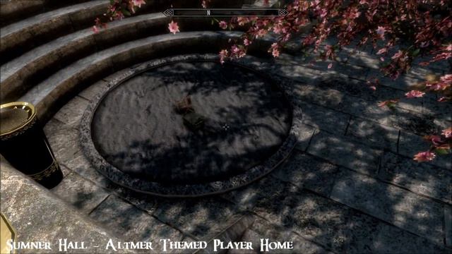Sumner Hall - Altmer Themed Player Home - Skyrim Special Edition House Mod