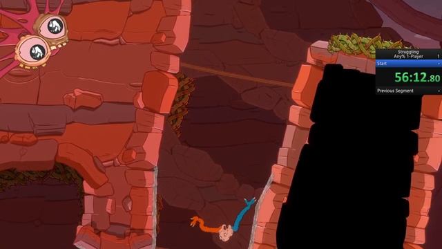 Beating Struggling in Under 2 Hours | Former World Record Speedrun 1:47:49 Any% 1-Player