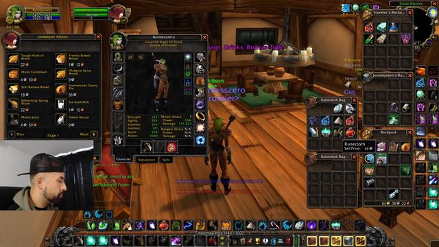 WoW Classic HC Launch - 60 Druid Dungeons + 1-60 Paladin Leveling