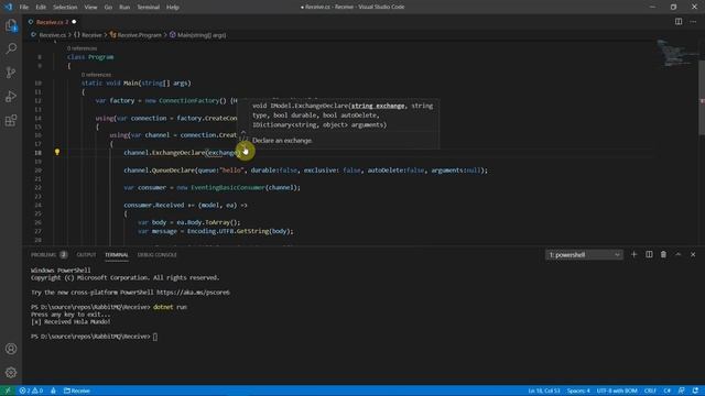 Introducción a RabbitMQ (2da parte) - Cómo implementar el patrón Suscriptor - Receptor