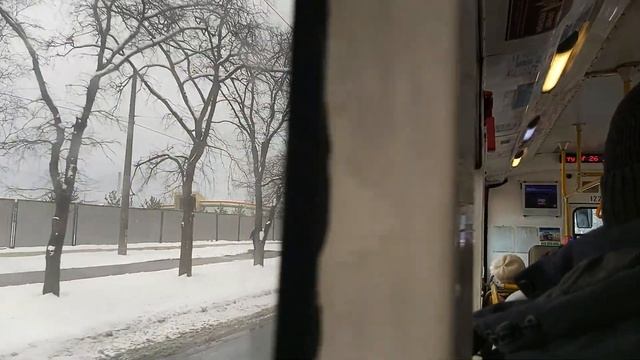 Троллейбус маршрут 26 ТролЗа-5275.03 Оптима б.1225 08.03.2023 Санкт-Петербург