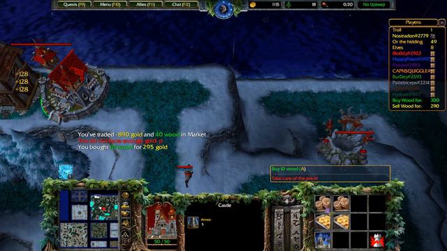 Warcraft 3 Reforged Troll vs Elves LATE GAME