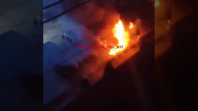 Сразу 5 машин ВСУ и ТЦК сожжены в Одессе за ночь