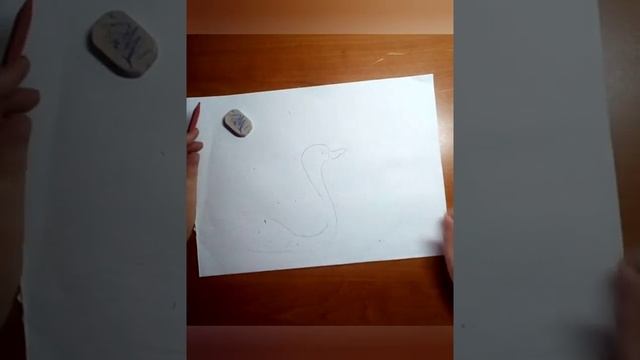 Как нарисовать лебедя