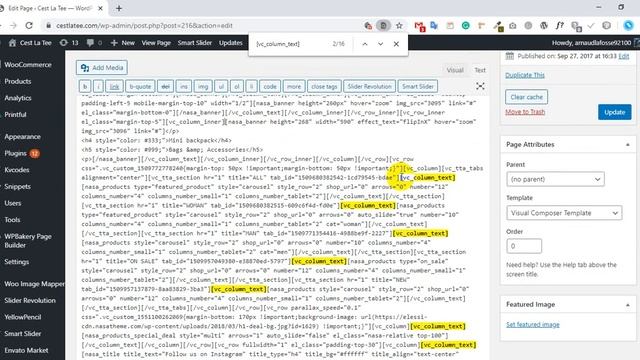 How to fix bug when all elements WP Bakery plugin layout become text block layout