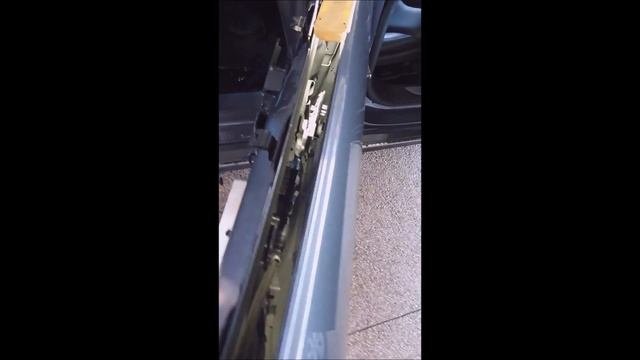 Tesla Model S door glass adjustment  alignment issue