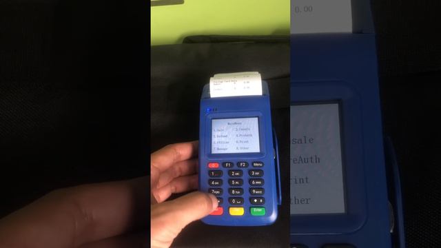 How To Operate EFT POS Terminal