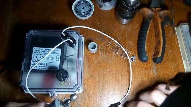 Мини дрель из подручных материалов