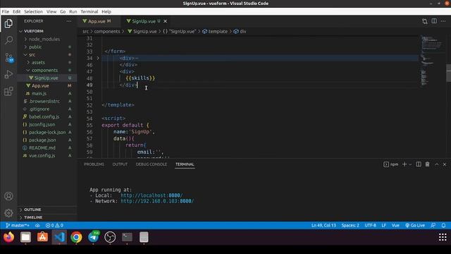 Vue.js 22-dars. Formlar bilan ishlash 3-qism