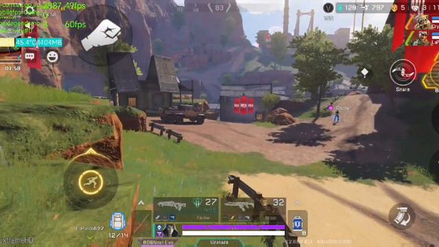 Test Apex legend mobile Extremehd on K50 Gaming