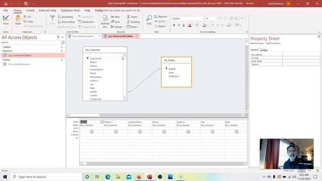 Microsoft Access listbox | form design and VBA