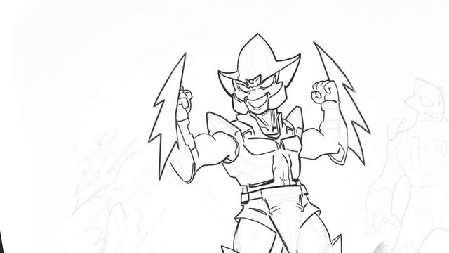 Timelapse drawing  K-Zoot BW