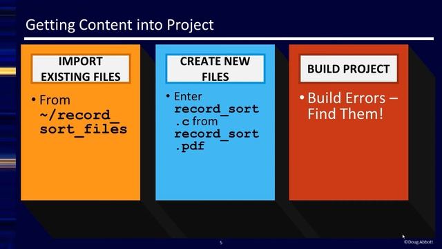 Embedded Linux Programming | Creating an Eclipse Project