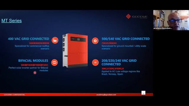UK Webinar August 19,2020: Goodwe’s Globally Acclaimed Product And Service Portfolio