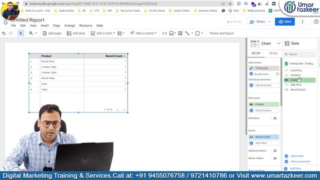 How to Connect & Import Google Sheet in Looker Studio | Looker Studio Course | #8