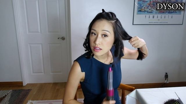 Dyson Airwrap v. Dupe On Straight Hair | Automatic Curler Side-by-Side Comparison  & Honest Reactio