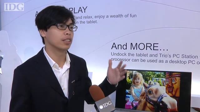 Computex 2013: Asus laptop/tablet hybrid runs Windows and Android